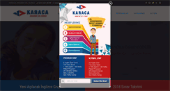 Desktop Screenshot of karacaakademi.com